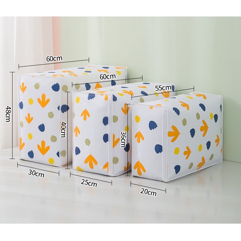 DODORY HL0351 Tempat Penyimpanan Selimut Storage Box Tempat Penyimpanan Bedcover Selimut Pakaian Serbaguna