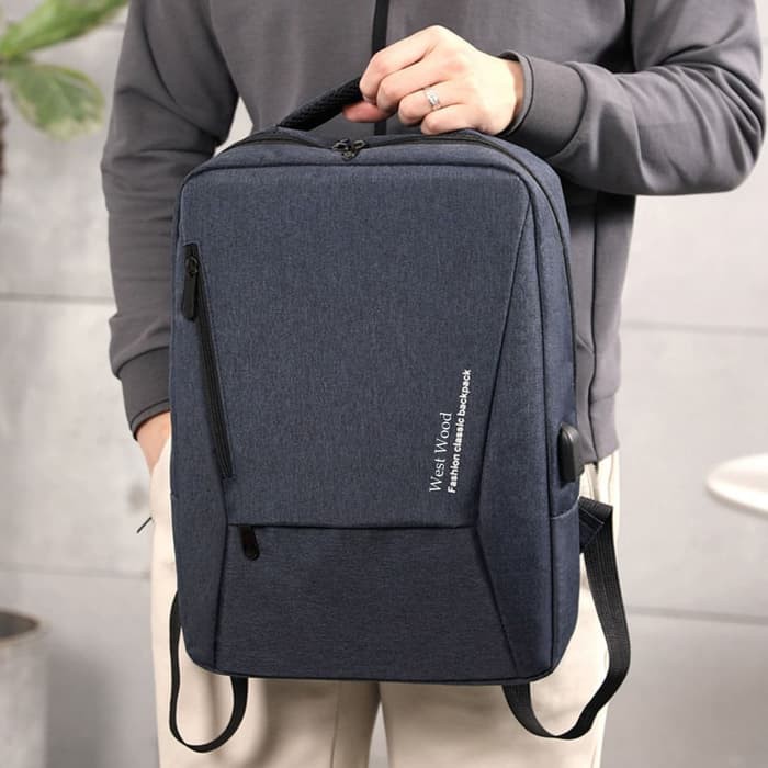 Tas Ransel USB Laptop Multifungsi Kantoran MB785