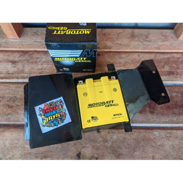 Tempat Aki bawah Jok Rx King Aki Accu Rx King Motobatt