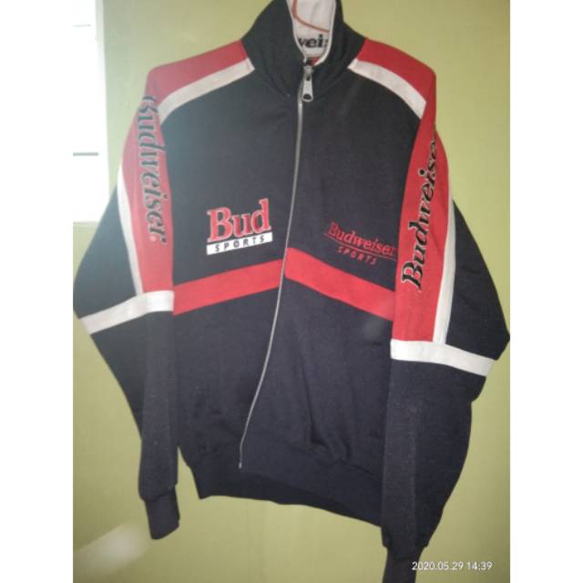 Jaket Budweiser Vtg
