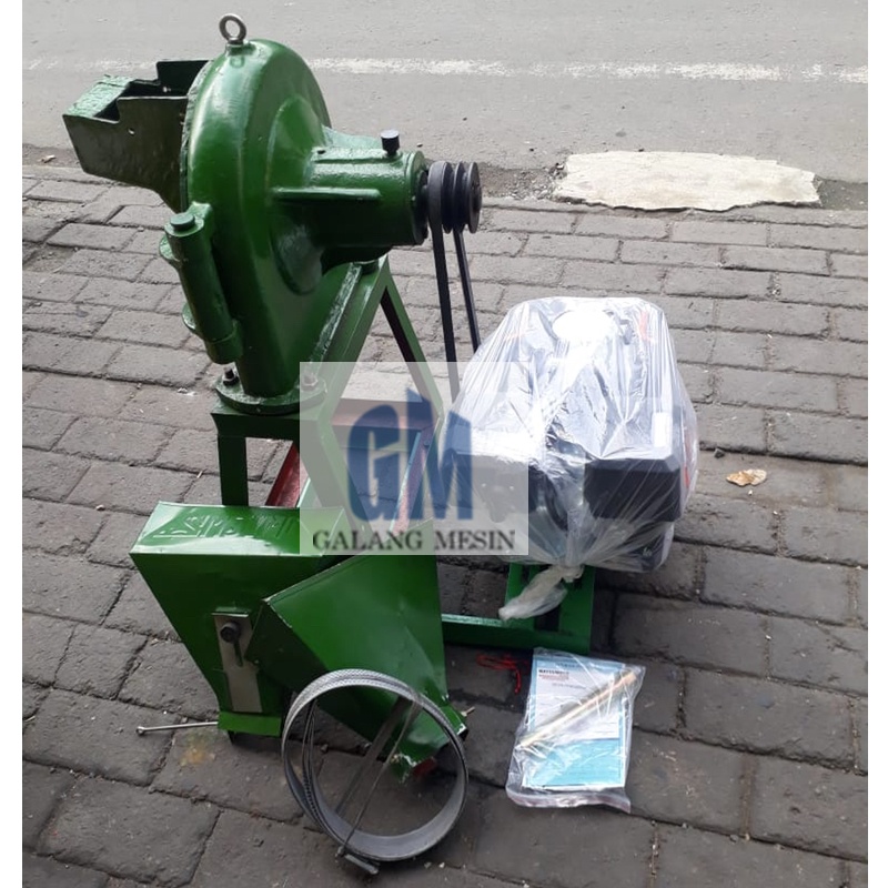 Mesin Penepung FFC-23 + Engine MATSUMOTO MGX-200 7 HP SIAP PAKAI Gilingan Tepung Beras Jagung Kopi A
