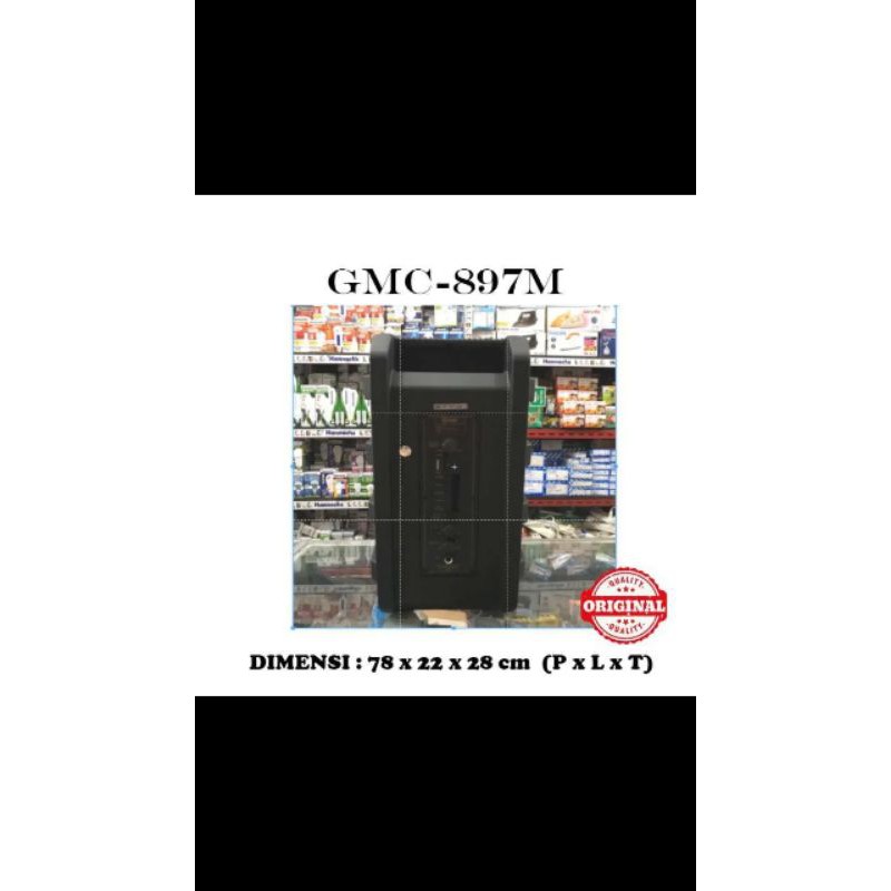 SPEAKER PORTABLE BLUETOOTH GMC 897M / USB FM SDCARD BLUETOOTH / GMC 897 M / READY