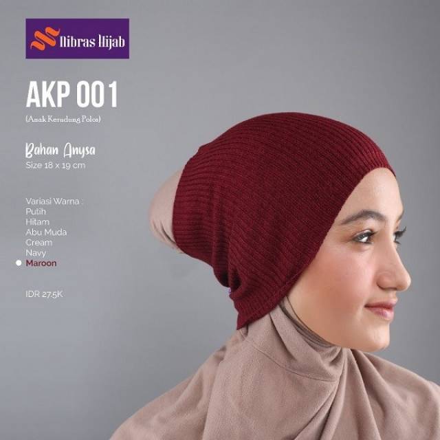 INNER HIJAB CIPUT RAJUT  AKP 01 || NIBRAS