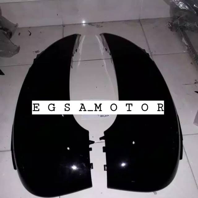 Body Belakang Kanan Kiri Scoopy Fi 2013-2016 Hitam