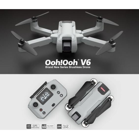 Drone MJX V6 4K 5G WIFI RTF Quadcopter Drone Aerial NEW READY