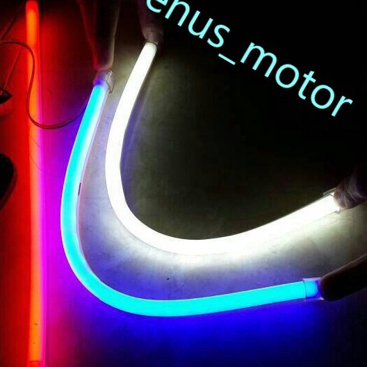 LAMPU ALIS LED 30CM LED LENTUR ALIS UNIVERSAL lampu alis led variasi motor mobil