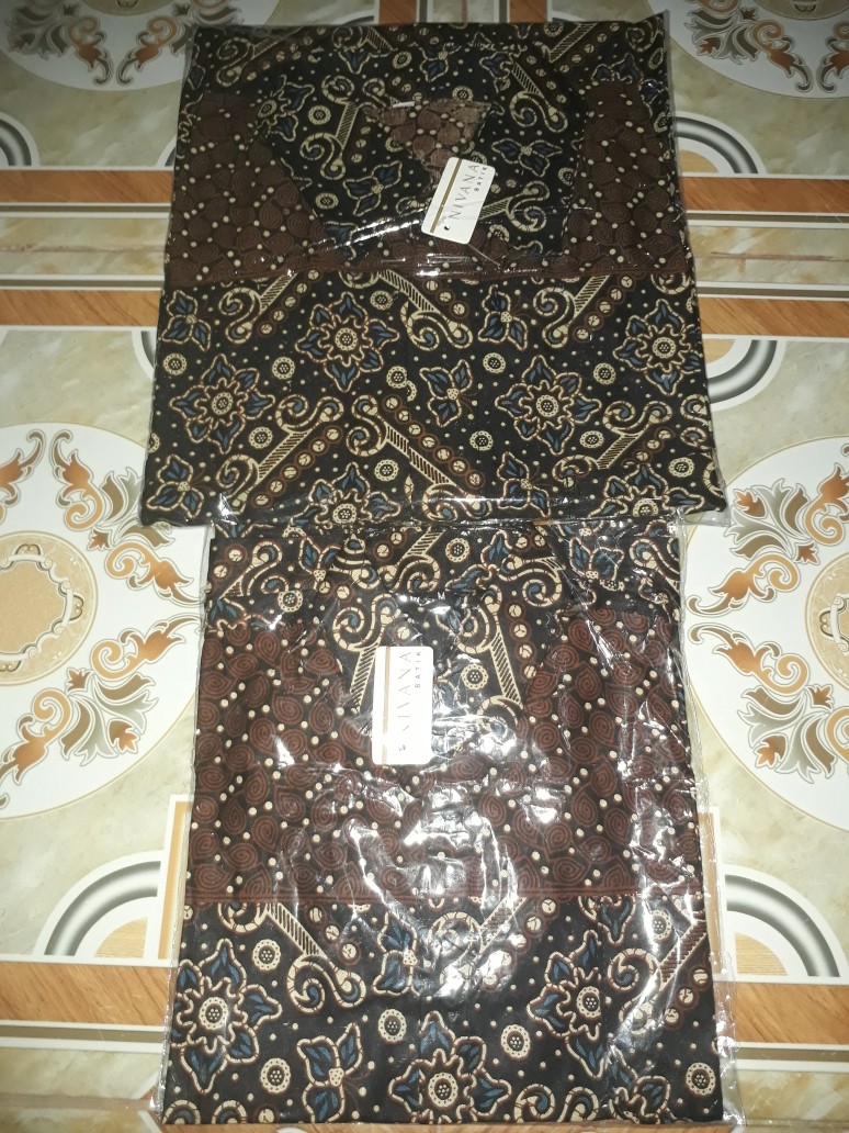 Batik Couple Keluarga Atasan Motif Mataram Ht - Nivana Batik
