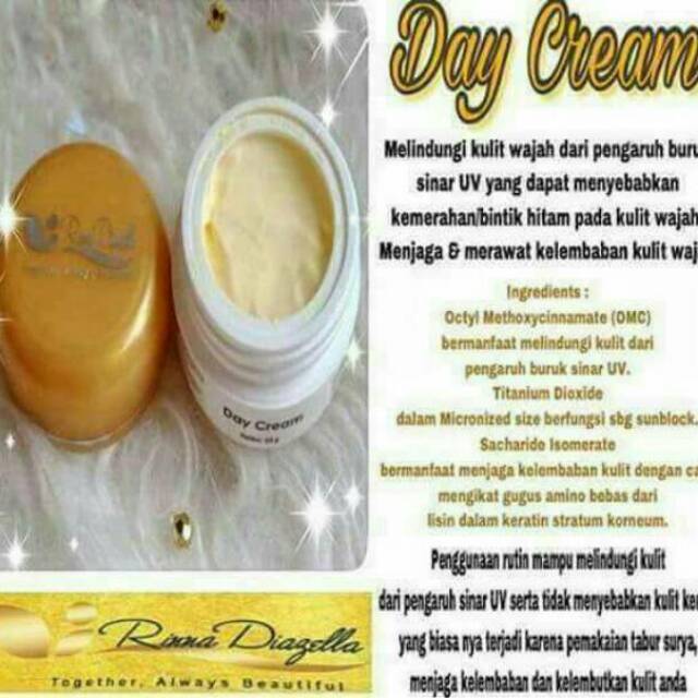 Cream Siang / Cream malam Rinna Diazella/Cream RD/day cream rinna/night Cream rinna