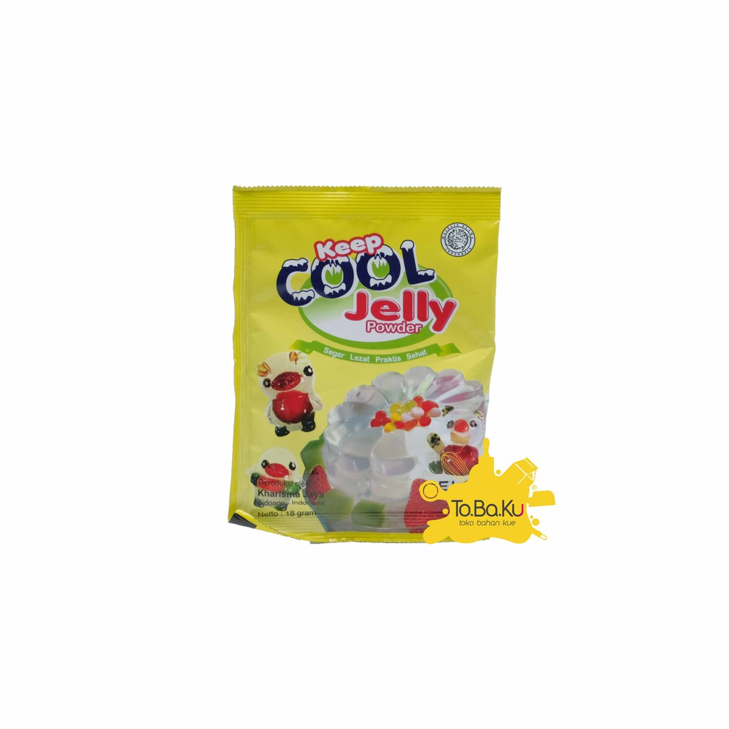 

Keep Cool Jelly Powder 18gr box isi 6 pcs