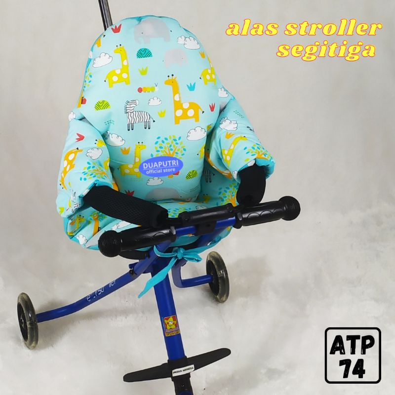 ALAS STROLLER SEGITIGA MICRO TRIKE PAD ALAS SEPEDA BAYI RODA TIGA ALAS STROLER KERETA DORONG