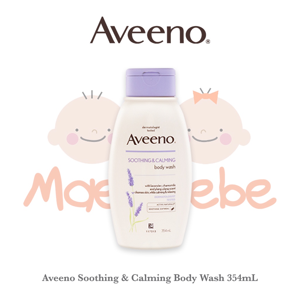 Aveeno Soothing &amp; Calming Body Wash Sabun Mandi 354ml