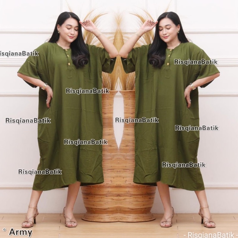 LD 140 Daster Jumbo Batik Polos XXXL Ld 140 Baju Tidur Wanita