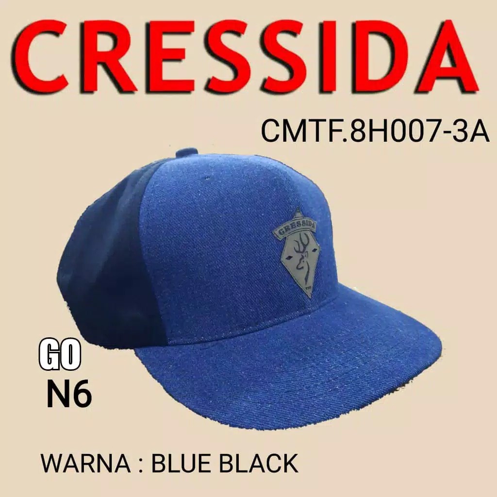 BB CRESSIDA N TOPI 100% ORIGINAL Original Brand Topi Brand Cowok