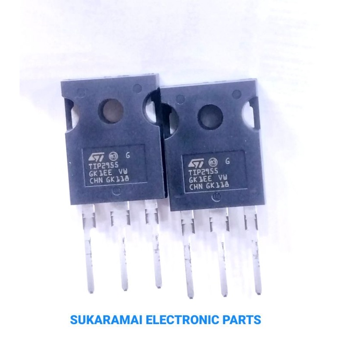 TRANSISTOR TIP2955 TIP 2955 ORIGINAL BUKAN SET
