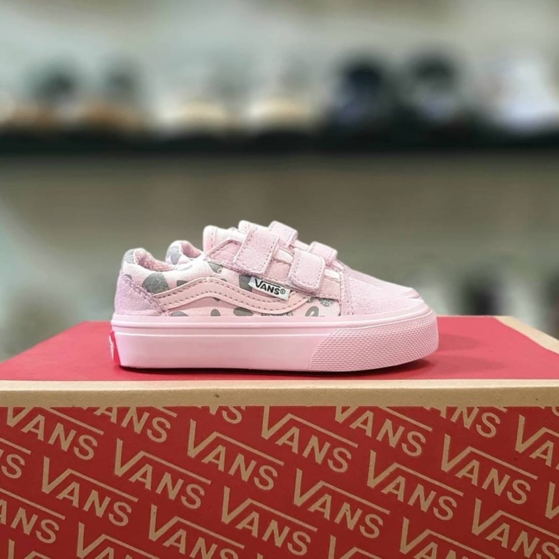 Sepatu sekolah sepatu vans oldskool pink sepatu gaya