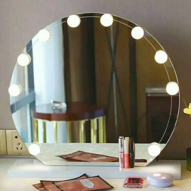 Jual 10 Bohlam Lampu Led Meja Rias Makeup Led Vanity Bulbs Mirror