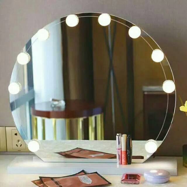  3 WARNA LED Lampu  Hias  Make Up Lampu  Cermin  Vanity Light 