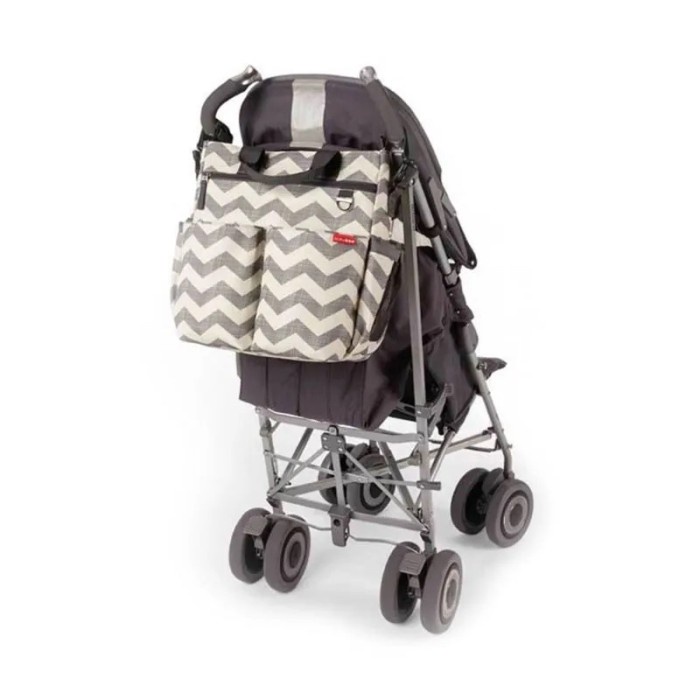 Skip Hop Duo Signature Diaper Bag Chevron