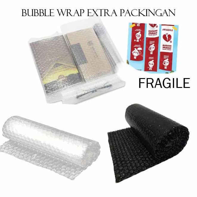 BUBBLE WRAP TAMBAHAN PENGAMAN PACKINGAN / PEMBUNGKUS PAKET TAMBAHAN / PACKING TAMBAHAN BUBBLE WRAP