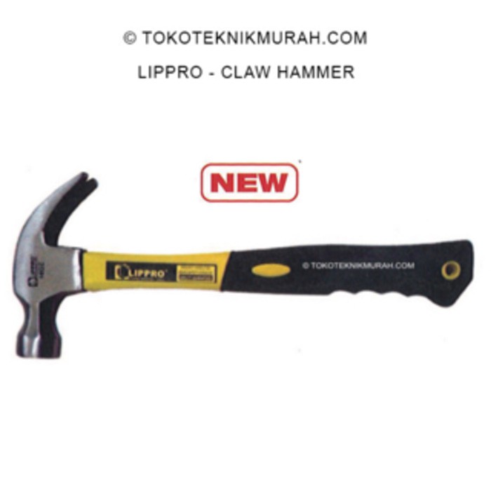 Lippro Palu Kambing 16 Oz - New Claw Hammer 7802N-16