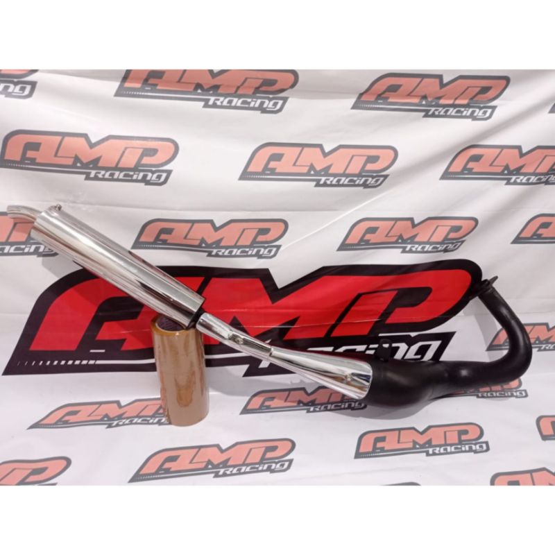 Knalpot ninja 2 tak standar racing R - RR - knalpot ninja R - RR  standar racing