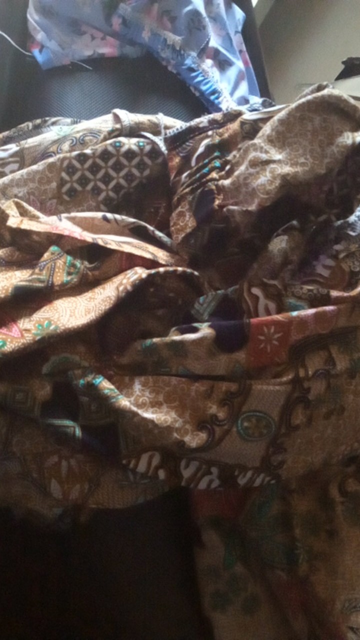 Couple Batik Katun Felasofi Sarimbit Pasangan Gaun Kondangan Muslimah