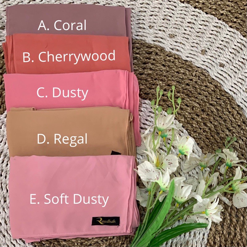 TERBARU  PASHMINA CERUTY 180*75 BY RAUDHAH