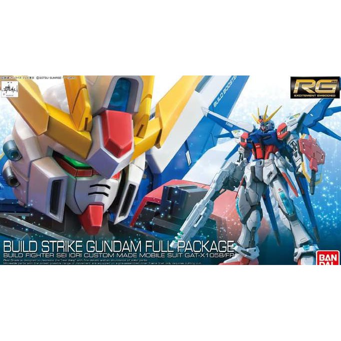 BARANG BERKUALITAS  RG Build Strike Gundam Full Package