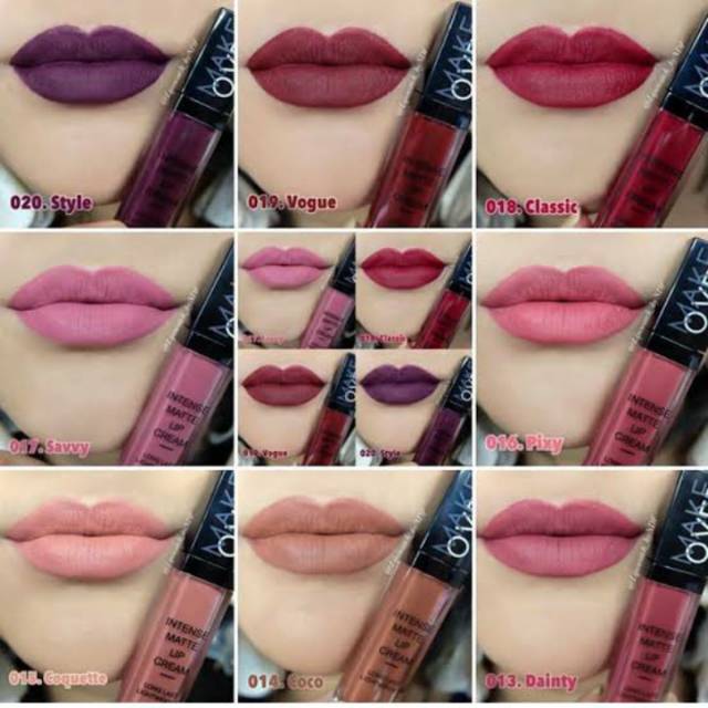 (BPOM) MAKEOVER LIP CREAM / MAKEOVER INTENSE MATTE LIPCREAM.