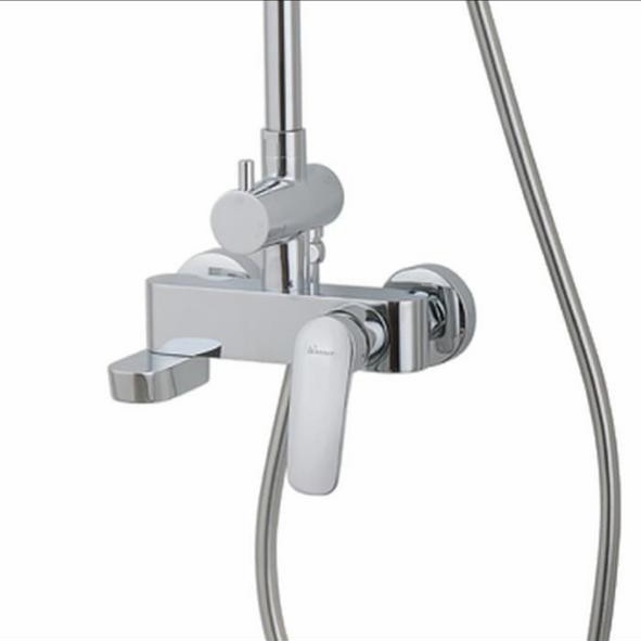 shower-tiang- wasser shower tiang set stainless ess-d330 panas dingin -tiang-shower.