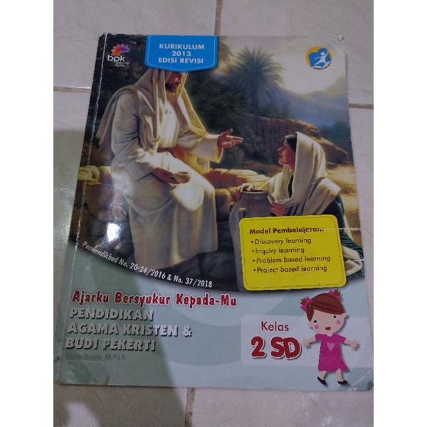 Buku Agama Kristen kelas 2 SD