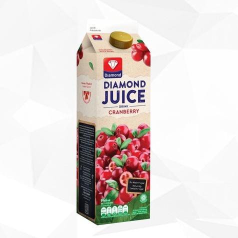 

{Best Seller BBC 24Ap8Bd} Diamond Juice Cranberry 946 ml Ω