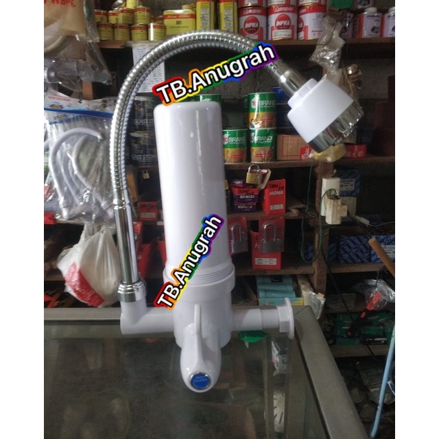 Kran air filter cuci piring Kran angsa Filter keran air filter kran air filter Keran angsa Filter cu