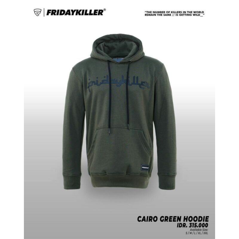 JAKET PRIA FRIDAY KILLER " CAIRO GREEN "
