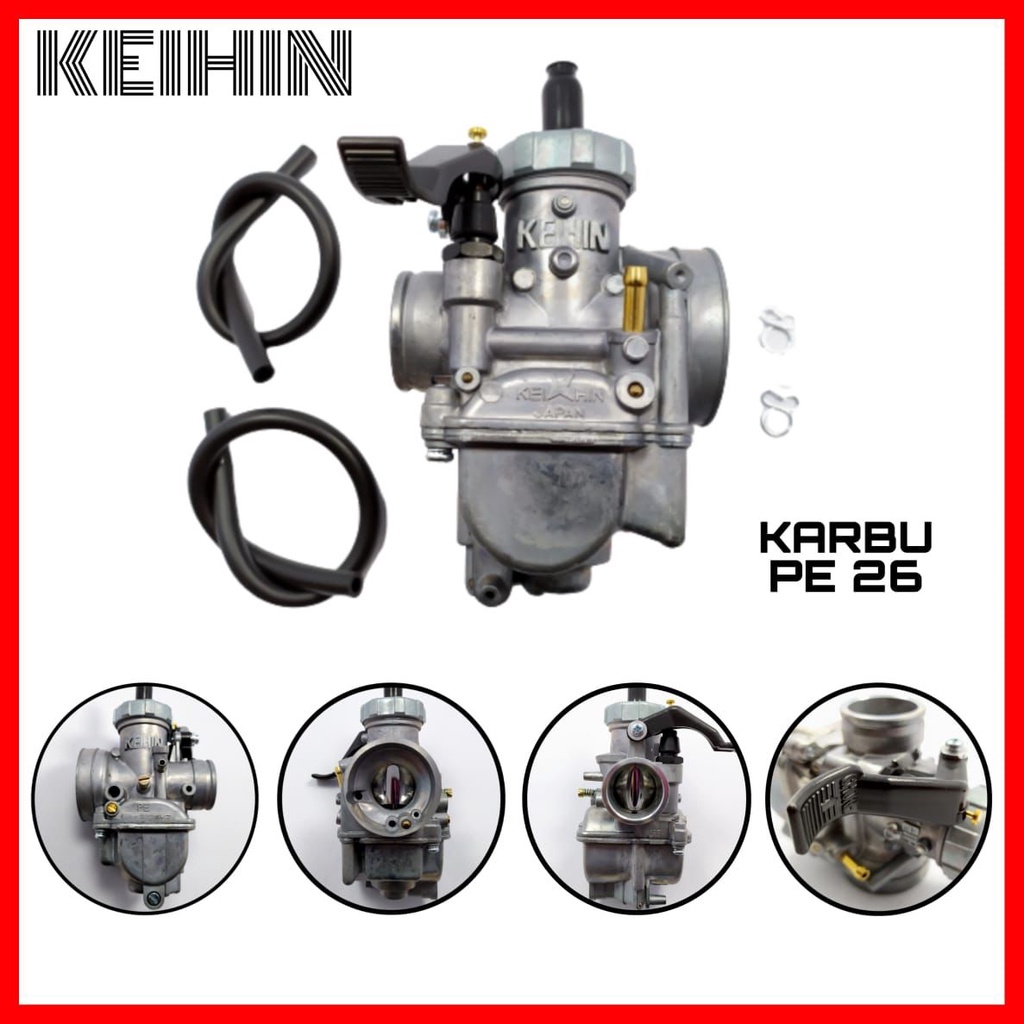 karburator karbu keihin PE 24 PE 26 PE 28 keihin code A115-pe 26