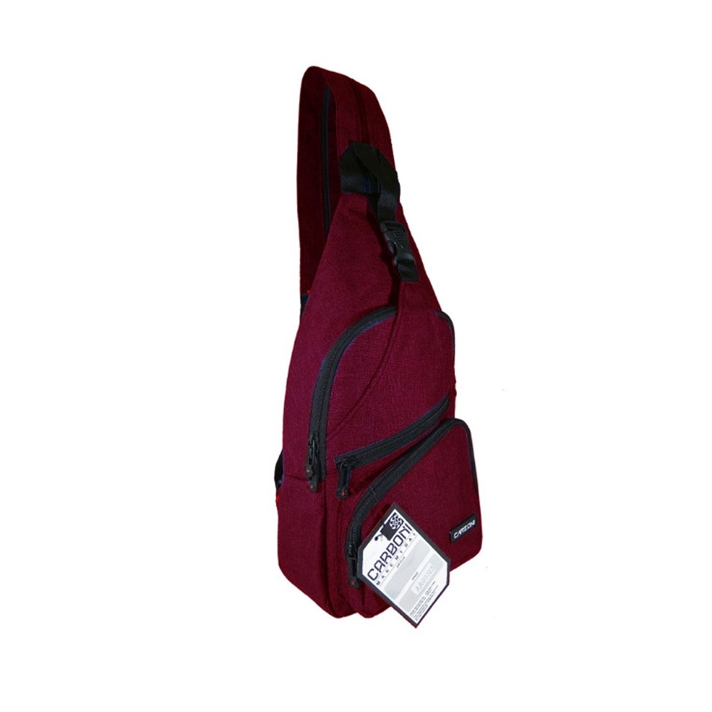 SHOPEE 6.6 SUPER SALE!! Carboni Weistbag Ransel Tali Satu AA0023 Original - Red