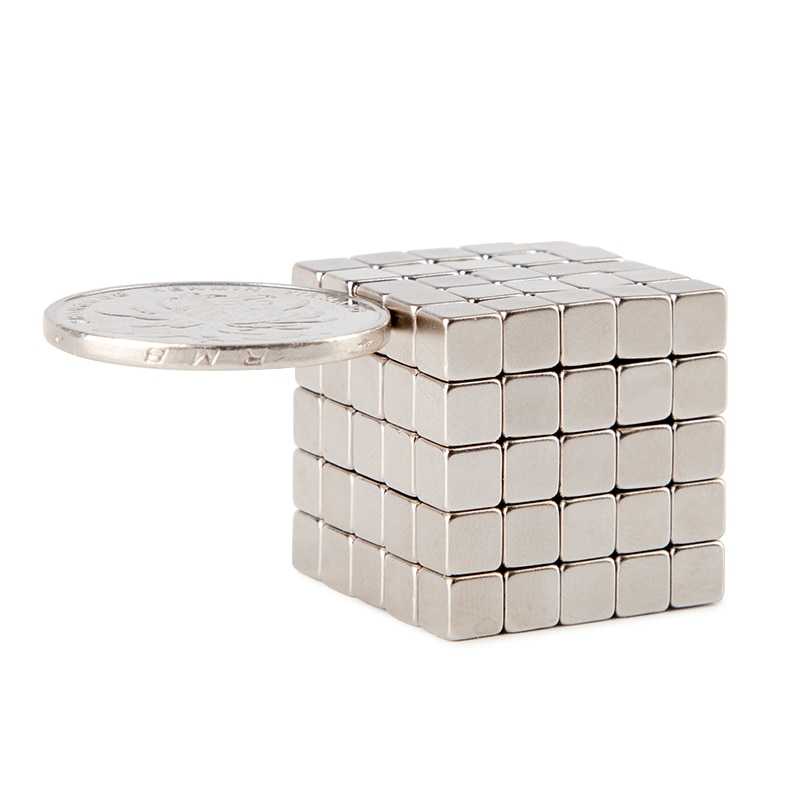 

LPKSTORE Strong Neodymium Magnet NdFeB N35 5x5x5mm - F001699