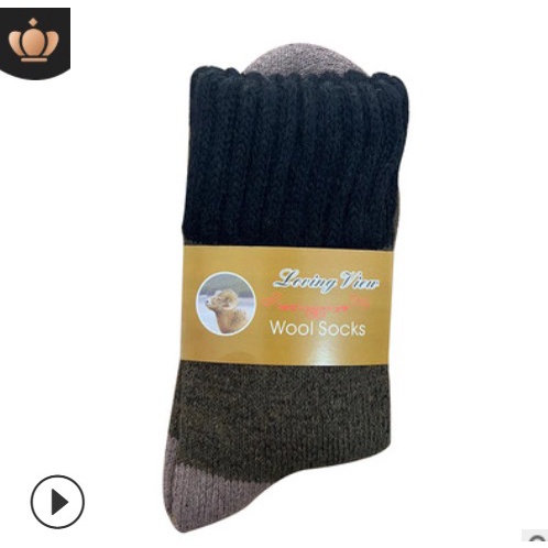 IMPORT WOMAN MAN WINTER WOOL SOCKS THERMAL KAOS KAKI WOL PRIA WANITA MUSIM DINGIN