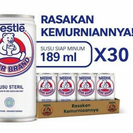 

[COD] Susu beruang bear brand nestle 189 ml [COD]
