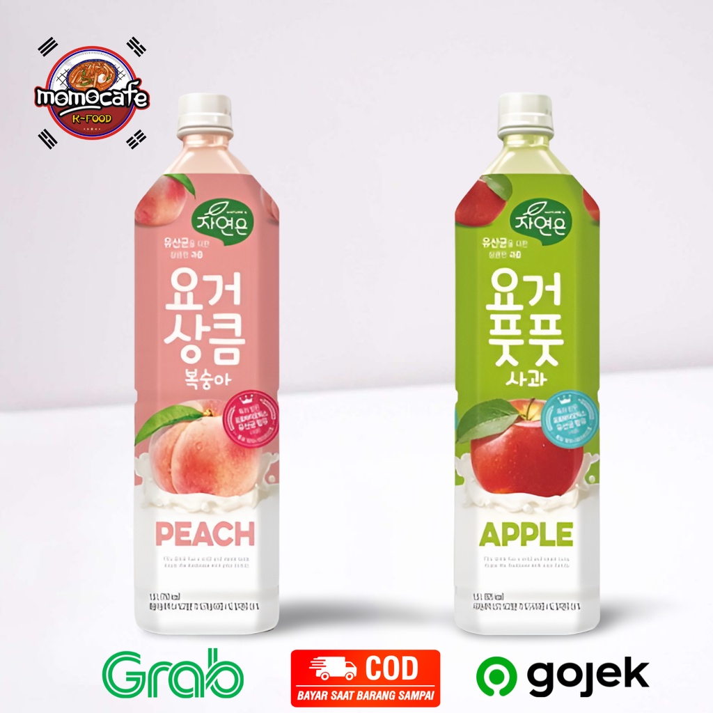 

Woongjin Zaienun Yogurt Apel - Yogurt Peach 1.5L Made In Korea