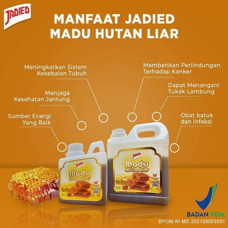 

MADU JADIED HUTAN LIAR MURNI 500 gram/ 1 Kg DENPASAR BALI