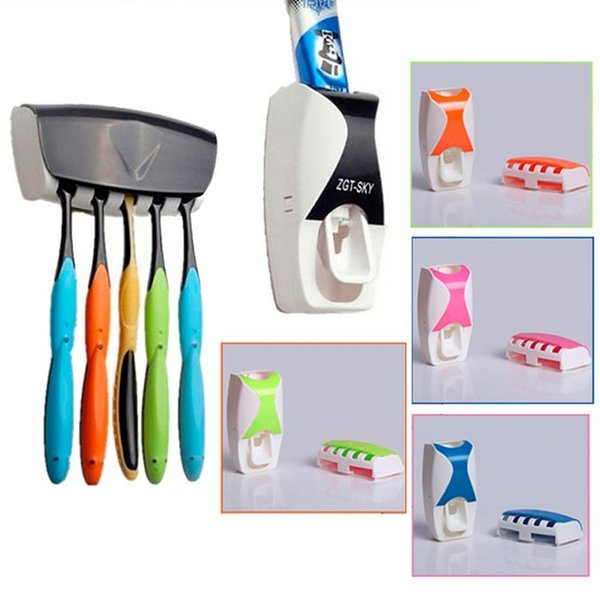 Dispenser Odol Otomatis Tempat Cantolan Sikat Gigi Jinxin Disdol New Toothpaste Dispenser