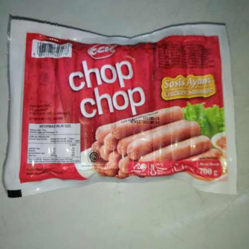 

Chop Chop Sosis Ayam Pendek 700gr