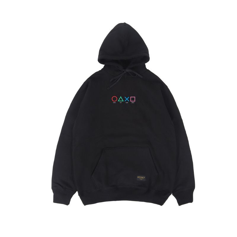 Otsky Jaket Hoodie Ps Black
