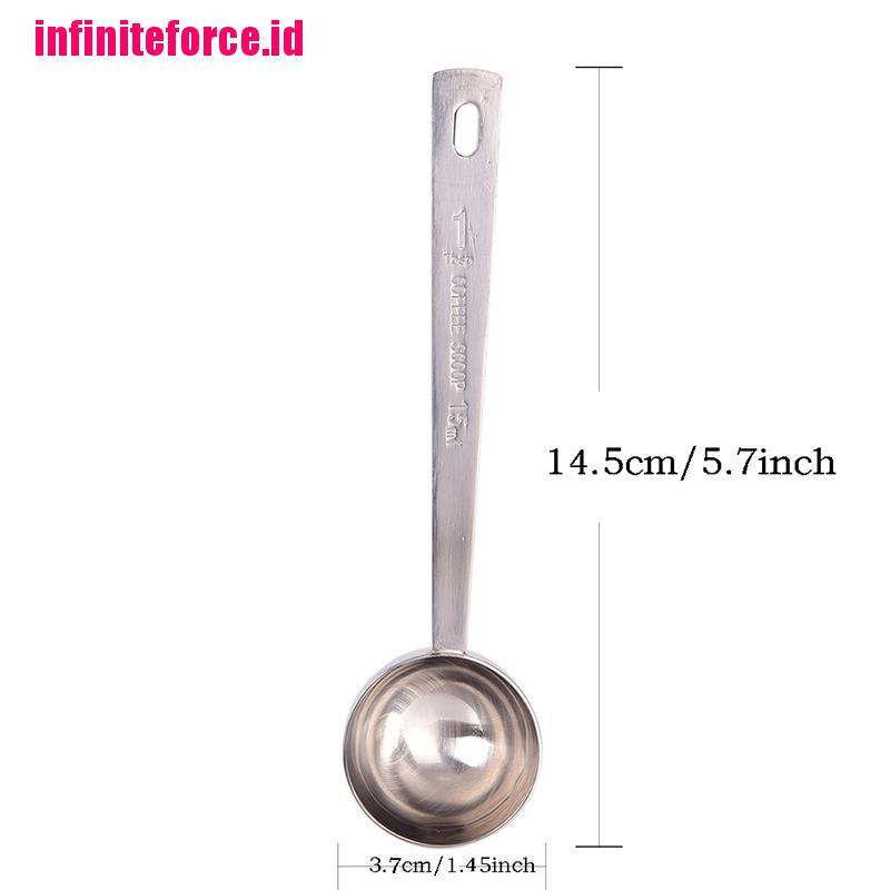 Coffee Measuring Spoon Tablespoon Stainless Steel Scoop Coffee Tea Baking Sugar