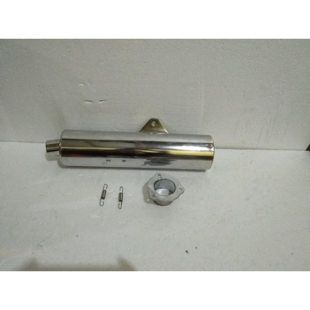 slincer Knalpot Satria Fu Thailand kw suara standar dngn adaptor diameter 50mm
