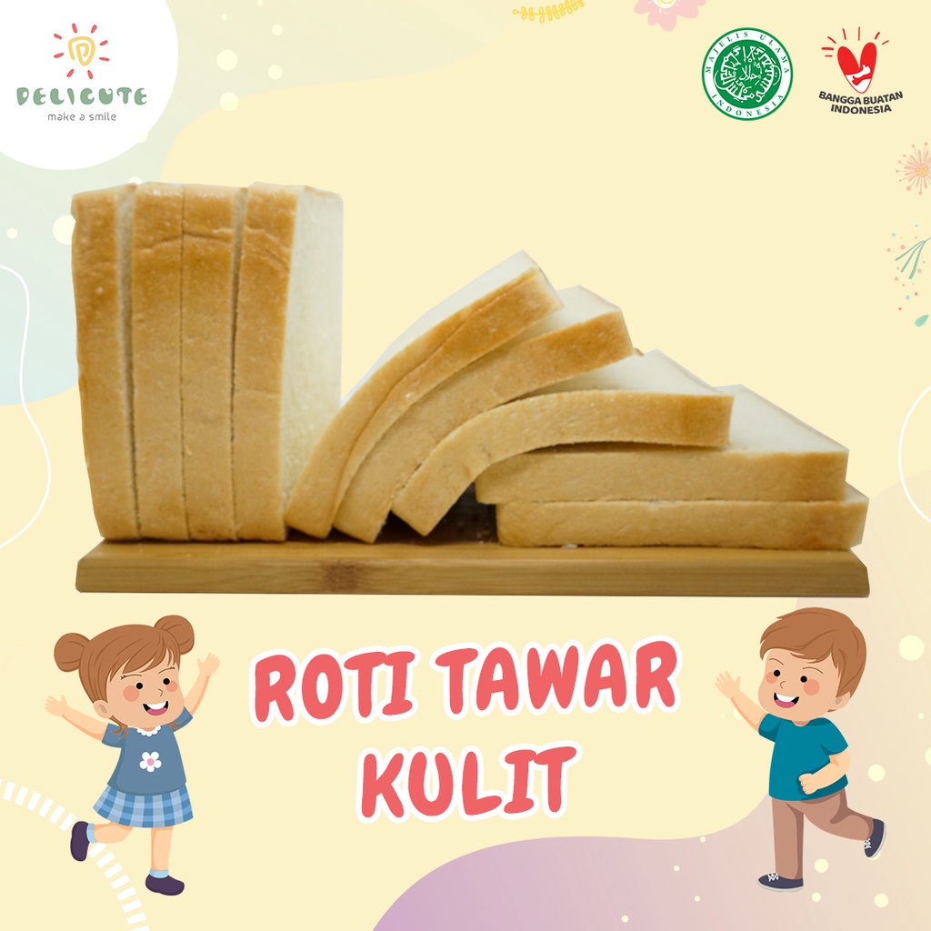 Roti Tawar Kulit Delicute - Toast Bread Loaf