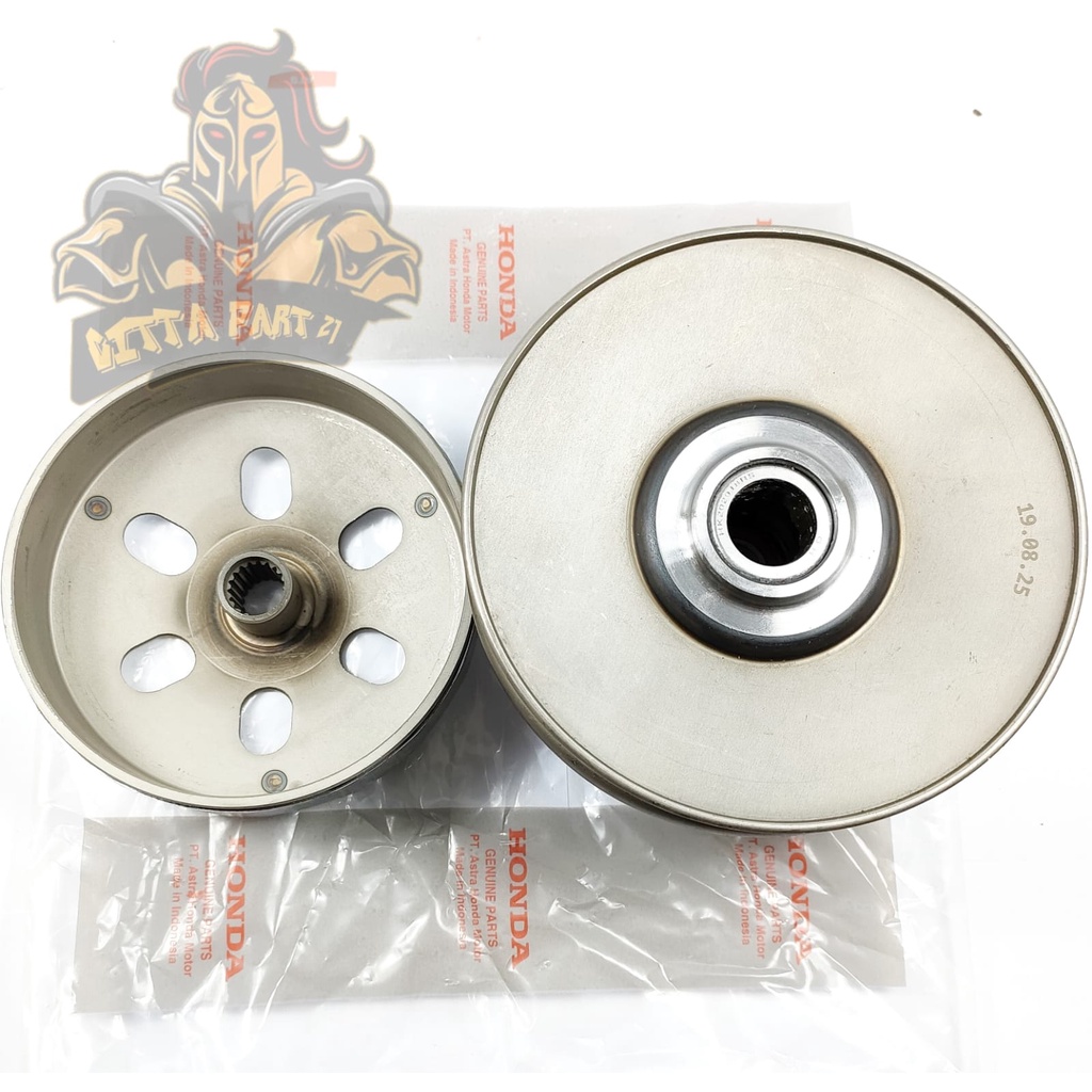 PULLY ASSY HONDA K44 KUALITAS ORIGINAL HONDA AHM BEAT ESP BEAT STREET BEAT SPORTY SCOOPY ESP