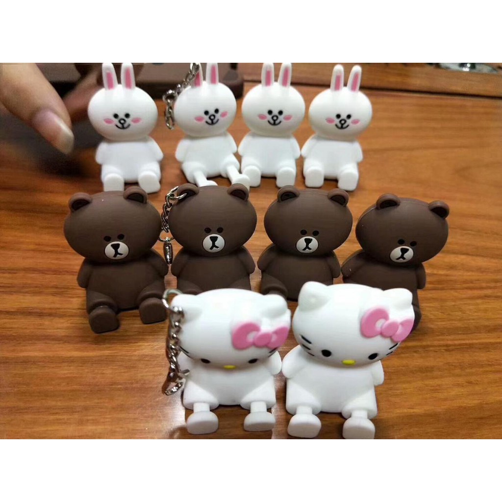 Holder HP Stand Handphone Boneka Karakter Standing