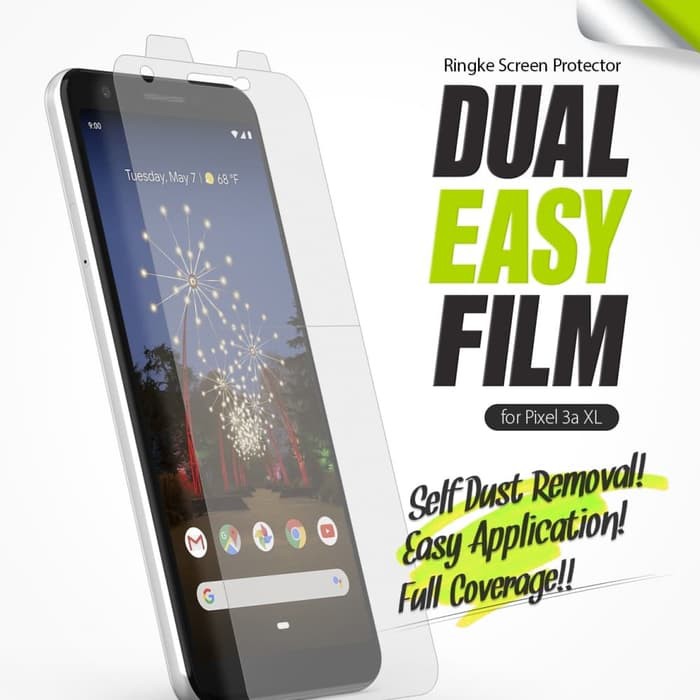 Ringke dual easy full screen protector for Google Pixel 3a XL